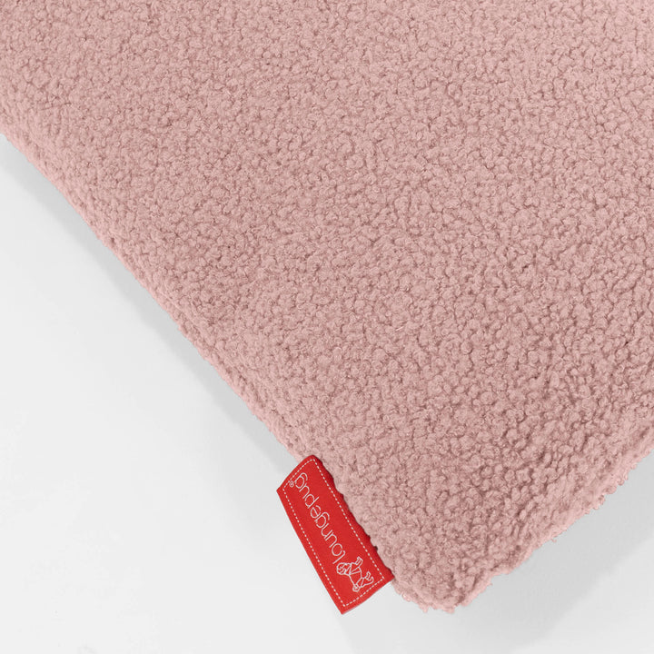 Jätte Kuddfodral 40 x 70cm - Boucle Rosa 02