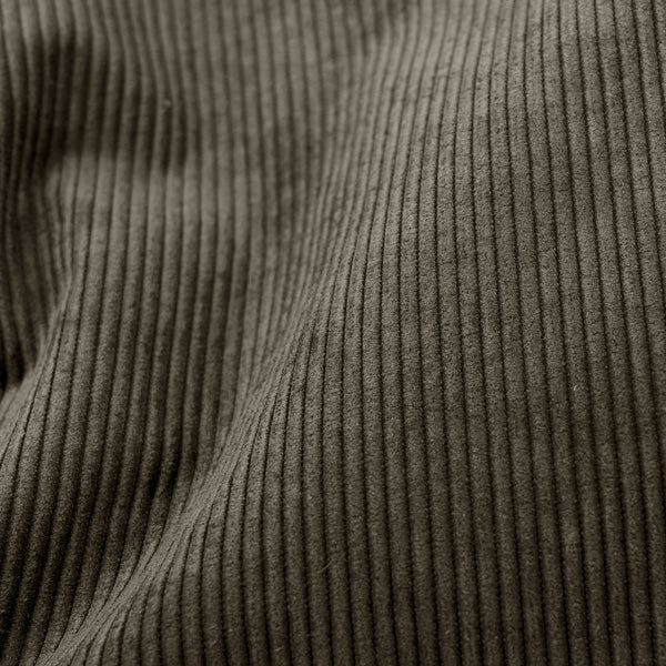 Eva Lounger Saccosäck - Smalspårig Manchestertyg Olivgrön Fabric Close-up Image