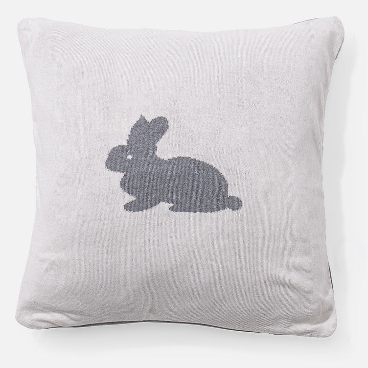 Kudde 47 x 47cm - 100% Bomulls Rabbit 02