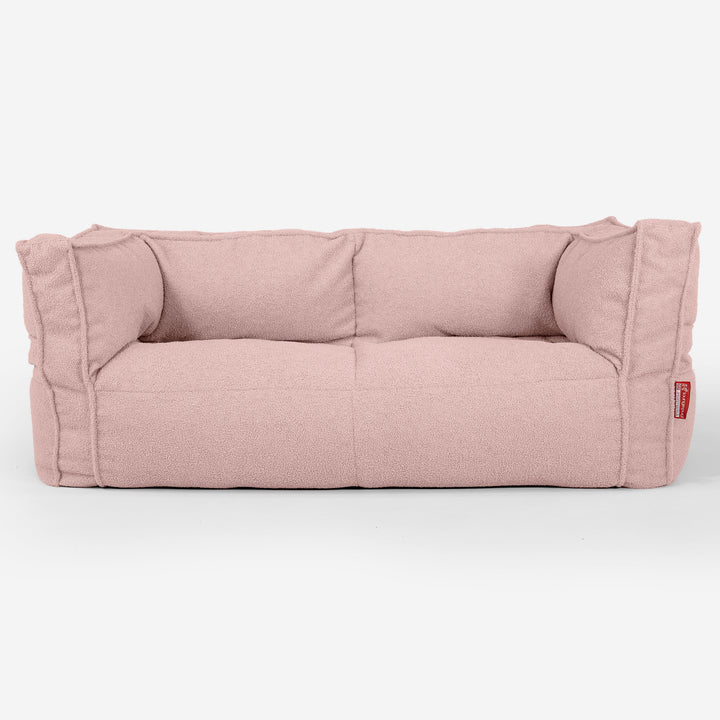 Albert 2-sits Saccosäcksoffa - Boucle Rosa_01