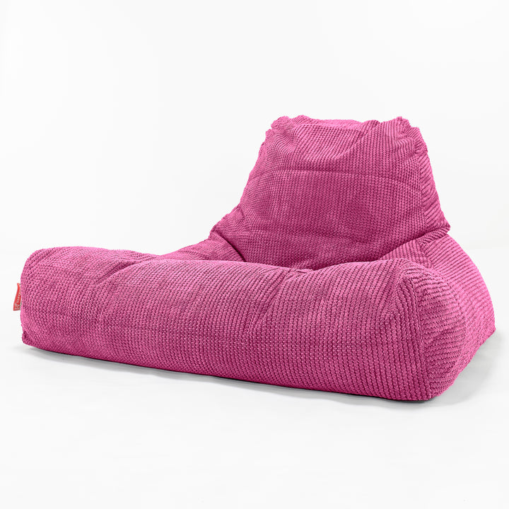 Soffa Lounge XXL Sittsäck - Pom-pom Rosa 01