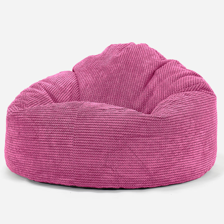 Sittsäck Stol 'Archi' - Pom-pom Rosa 01